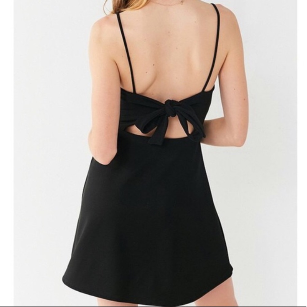 🌟Never Worn Urban Outfitters Black Tie Back Dress